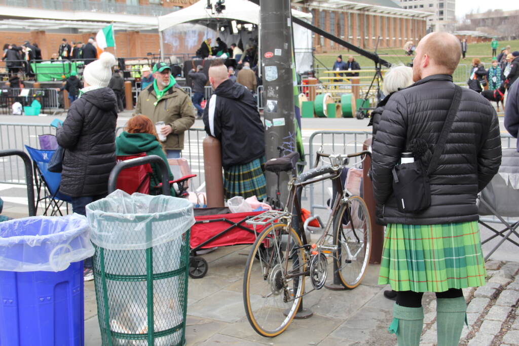 Many attendees showed up in their best Irish garb on Sunday