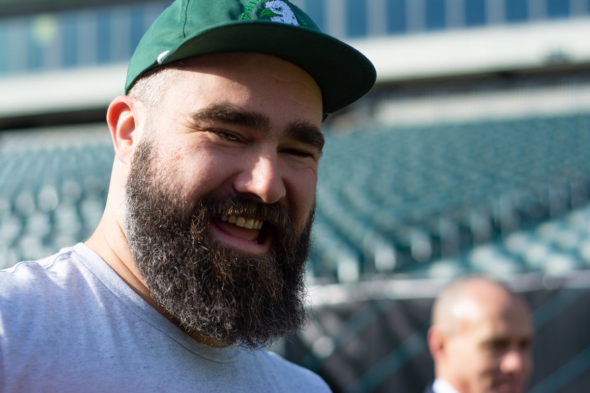 Eagles center Jason Kelce says he'll be back with the Birds - WHYY