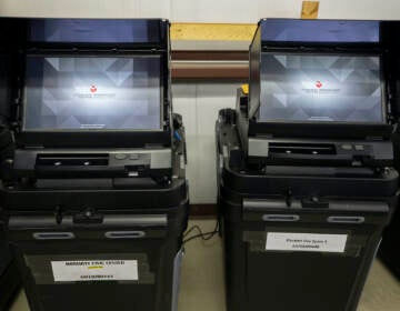 2 voting machines