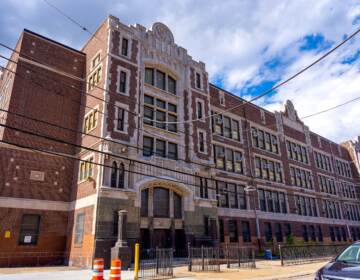 Horace Howard Furness High School in South Philly received $1.1 million in abatement work from the latest installment of the Penn grant. (Nathan Morris for Billy Penn)