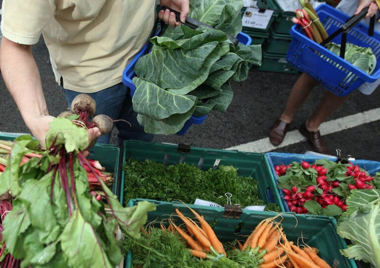 Additional benefits during the pandemic helped SNAP recipients reduce hunger and buy more expensive, healthy food. (Dan Kitwood/Getty Images)