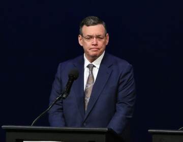 Jeff Brown at a podium