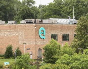 This July 7, 2017, photo shows QVC facility in West Chester, Pa. (AP Photo/Matt Rourke)