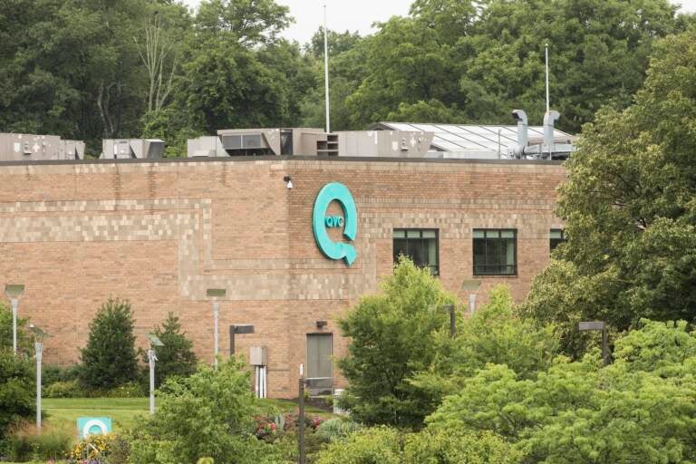 This July 7, 2017, photo shows QVC facility in West Chester, Pa. (AP Photo/Matt Rourke)