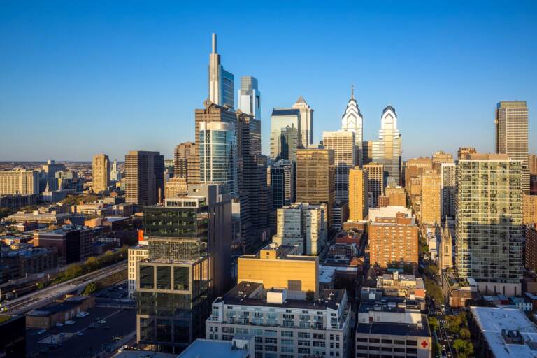 Center City Philadelphia skyline