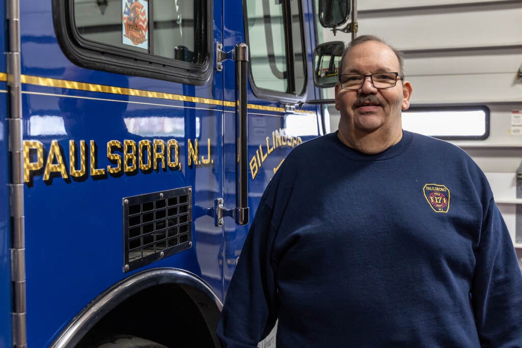 Glenn Roemmich, of Paulsboro Fire/Rescue, was one of the first responders to the rain derailment in Paulsboro, N.J.