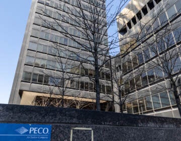A building with a sign that reads PECO