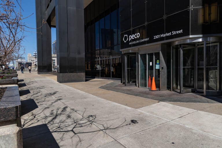 PECO headquarters in Center City Philadelphia. (Kimberly Paynter/WHYY)