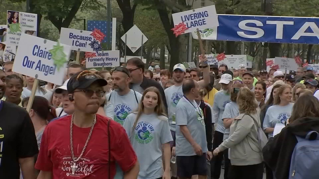 Thousands participate in 'Donor Dash' to raise awareness for organ