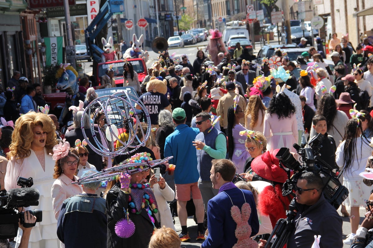 More than 1,000 people turned out for Sunday's Easter Promenade