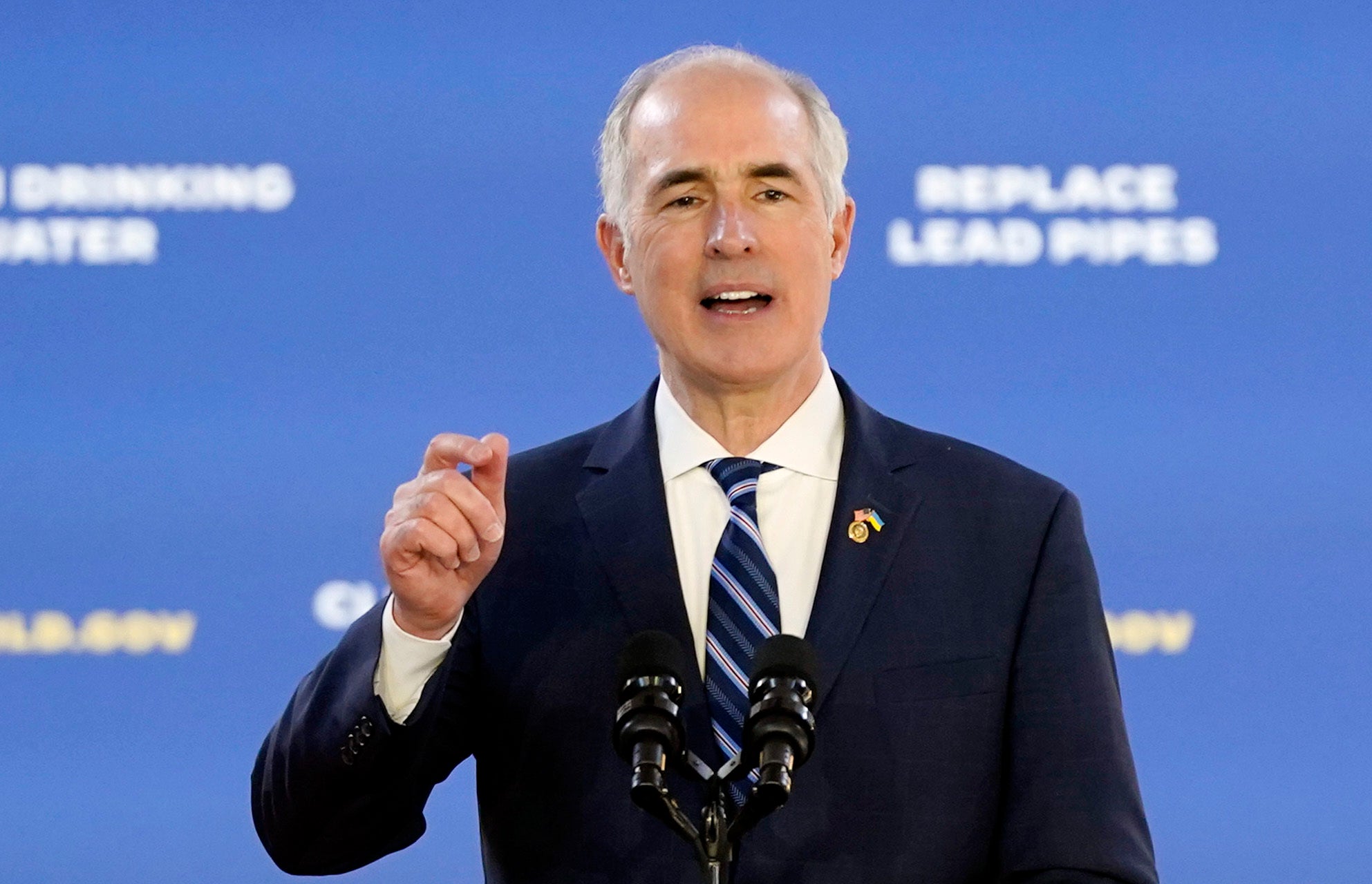 U S Sen Bob Casey Of Pennsylvania To Seek 4th Term WHYY   Bob Casey Us Sen Pa AP 041023 