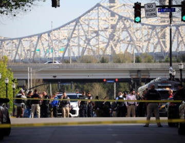 The scene after a deadly shooting in Louisville.