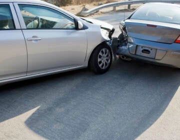 Rear End Car Collision
