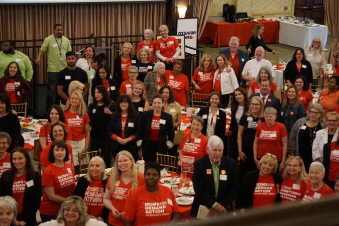 A large group shot of the luncheon's attendees.