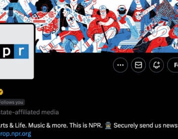 Twitter CEO Elon Musk acknowledged a change in NPR's status on the social media platform he owns that now designates the news outlet as 