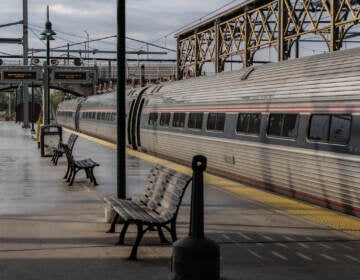 Amtrak station in Harrisburg