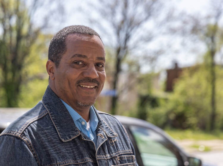 Stefan Roots is a Democratic candidate for mayor of Chester City. (Kimberly Paynter/WHYY)