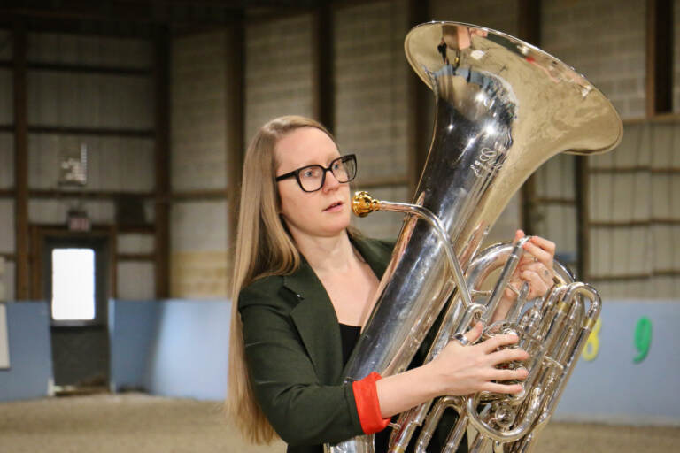 Philadelphia Orchestra serenades therapy horses - WHYY