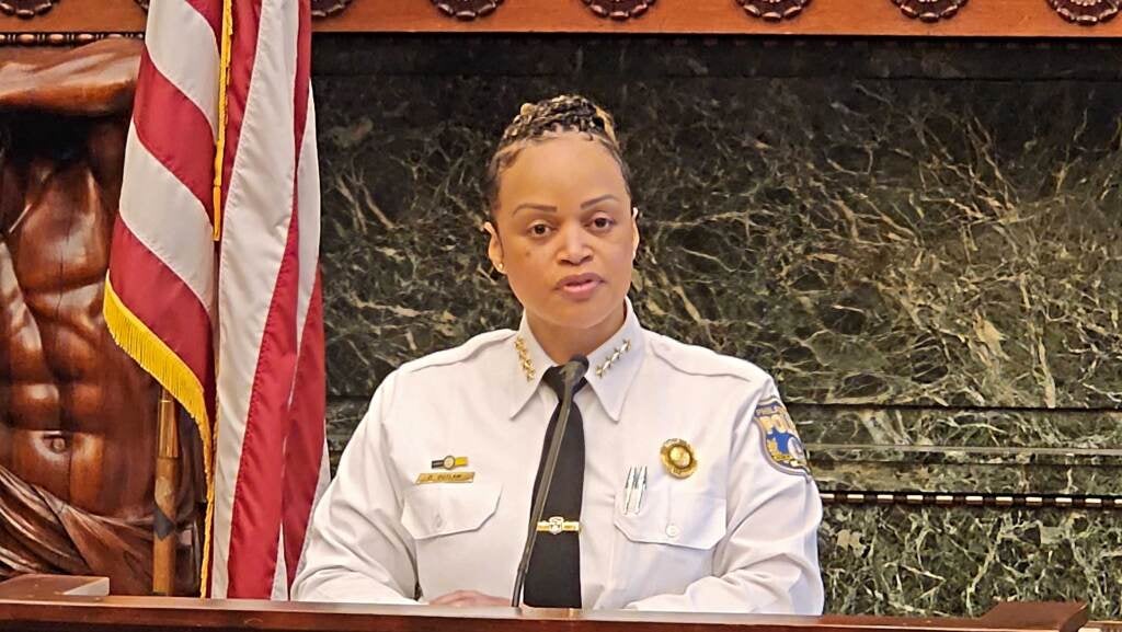 Philadelphia Police Commissioner Danielle Outlaw.