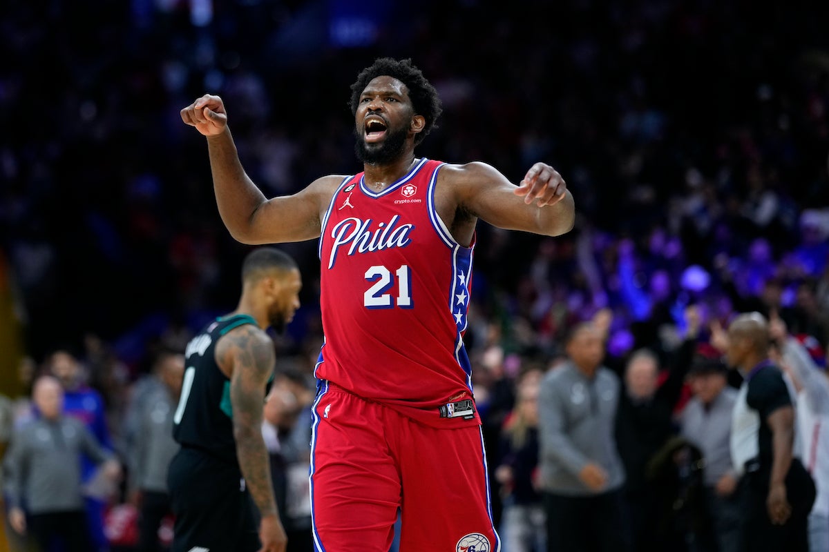 NBA MVP 76ers Embiid wins leagues top individual honor