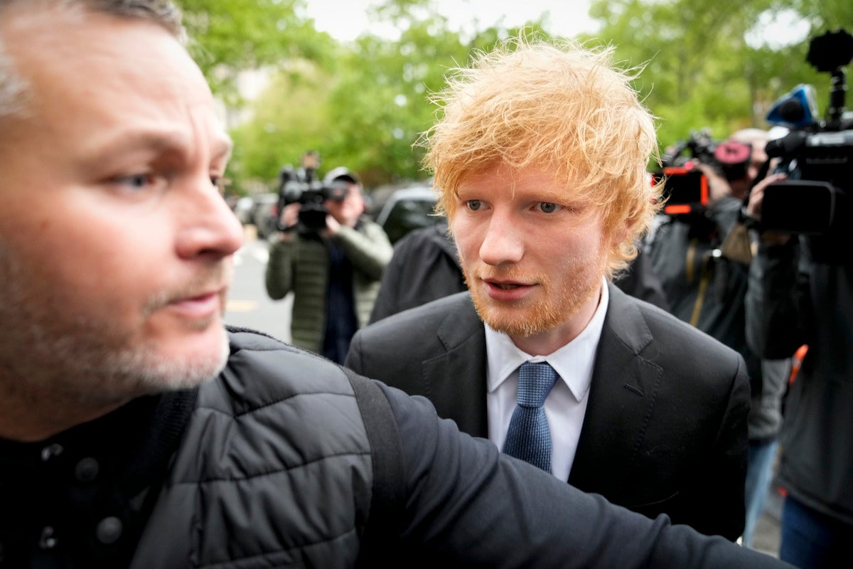 Jury Finds Ed Sheeran Didn T Copy Marvin Gaye Classic Whyy