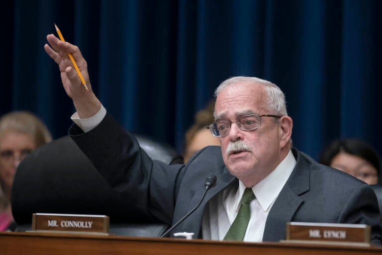Rep. Gerry Connolly questions witnesses during the House Oversight and Accountability Committee's hearing about Congressional oversight of Washington