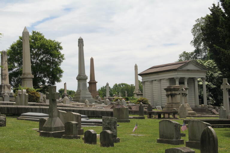 Laurel Hill Cemetery was founded in 1836, and more than 5,000 veterans are buried on the grounds. (