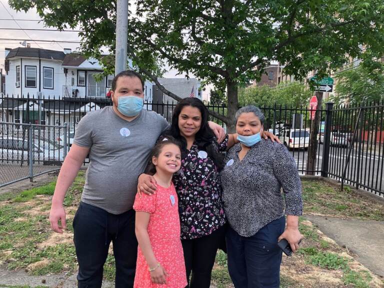 Elias Montijo, Vanessa Torres, Roz Lopez and Lydia Meson