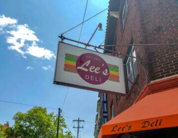 A sign reads as Lee's Deli.