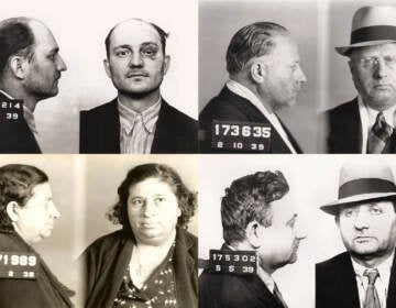 Clockwise from top left, convicted conspirators Herman Petrillo, Paul Petrillo, Morris Bolber, and Carina Favato. (Philadelphia Police Department via Jim Goad/Thought Catalog)