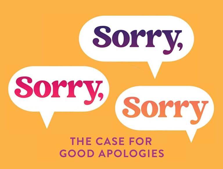 Sorry, Sorry, Sorry: A Guide to a Good Apology - WHYY