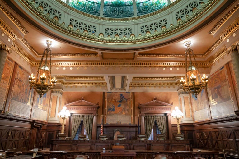 Inside the chambers of the Pa. Supreme Court