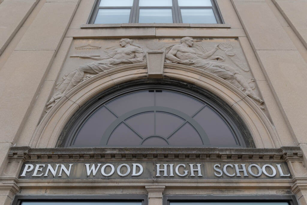 Penn Wood High School building