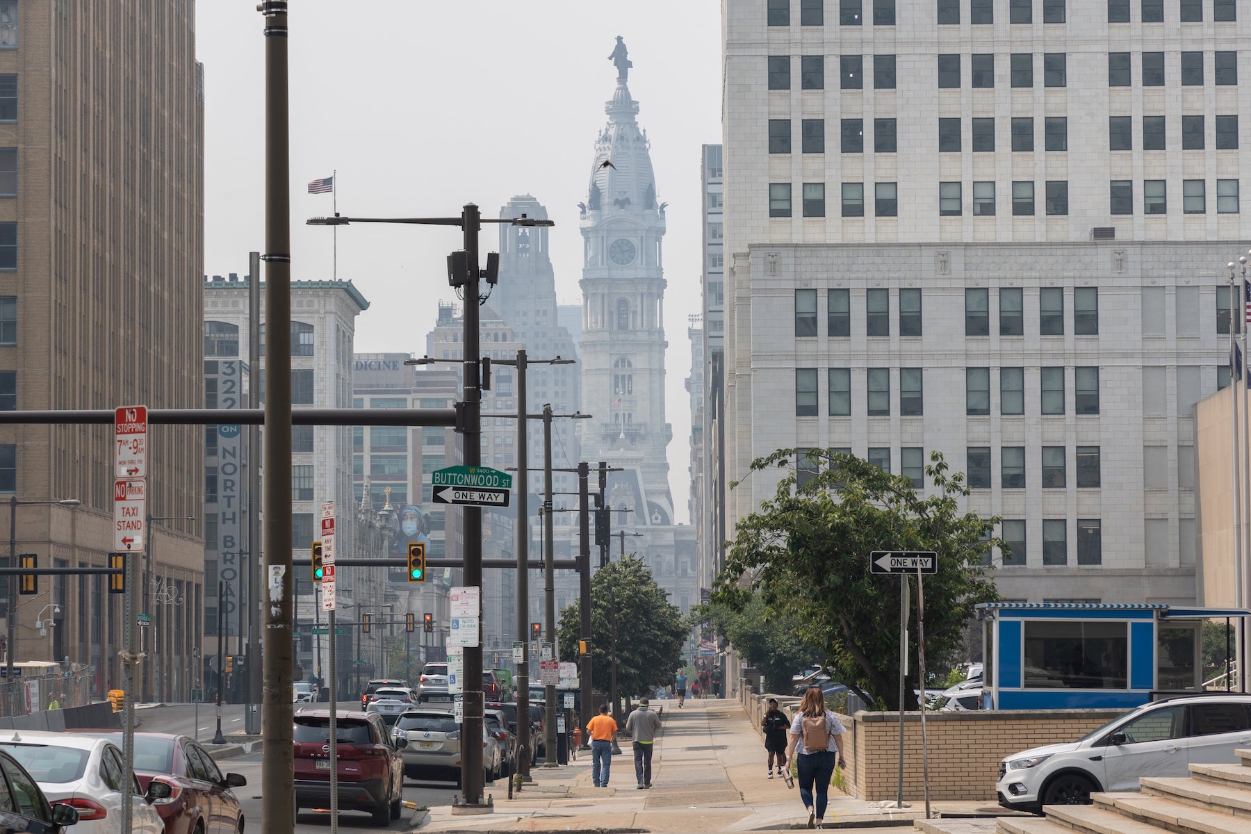 Pa air quality updates wildfires prompt code orange whyy