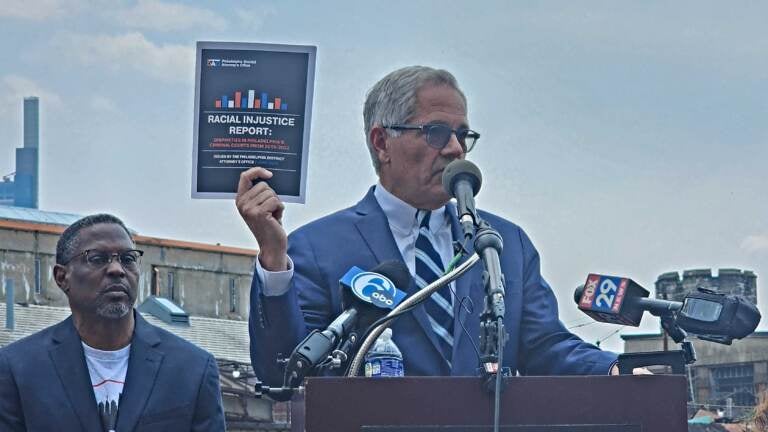 Philadelphia District Attorney Larry Krasner