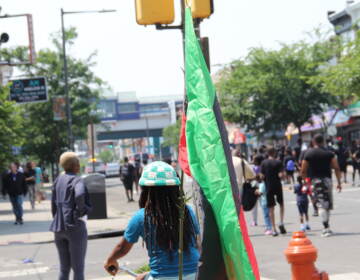 People celebrated their Black heritage on foot, and some on bikes, during Sunday's Juneteenth Parade and Festival