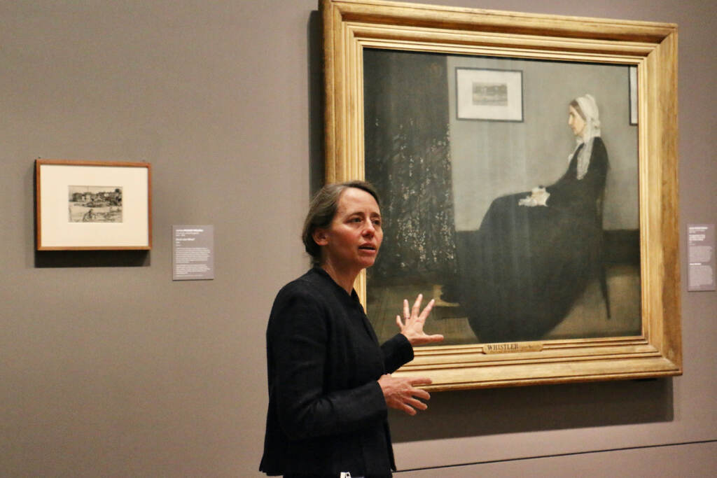 Whistler S Mother Returns To Philly After 142 Years WHYY   Jennifer Thompson Whistlers Mother Curator 1024x683 