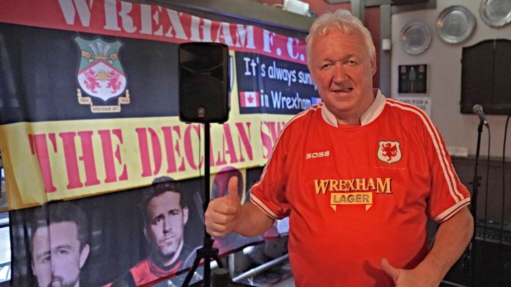 Wrexham fan and club historian Peter Jones had followed Wrexham along all four stops of the team's U.S. summer tour