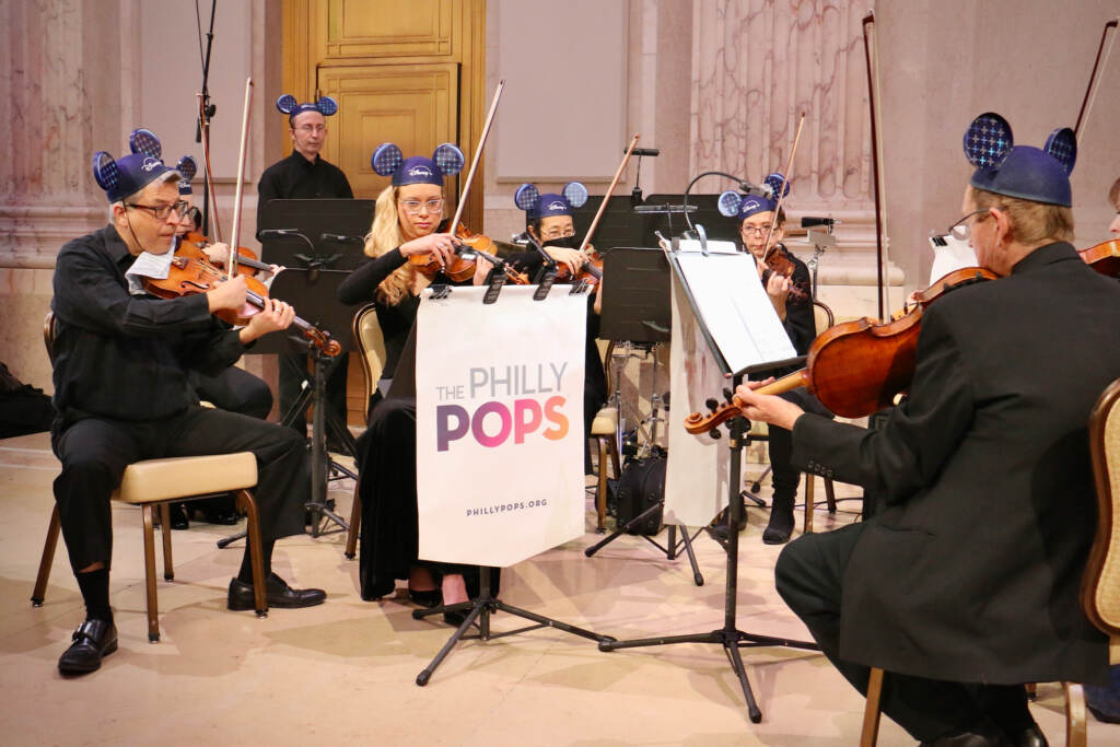 Members of the Philly POPS perform in February of 2023.