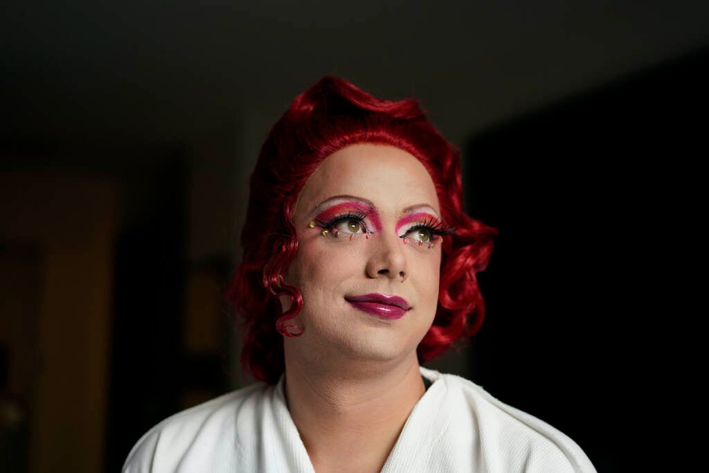 Drag queen Trixy Valentine