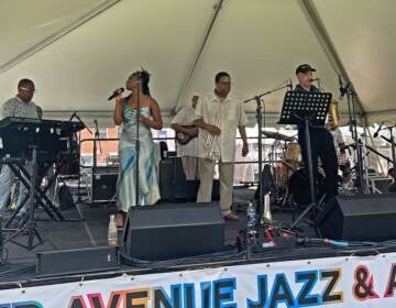 Artists perform at the 2023 Lancaster Avenue Jazz and Arts Festival