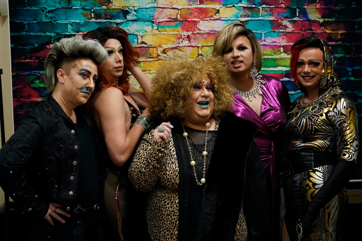 Drag queens are out, proud and loud in a string of coal towns