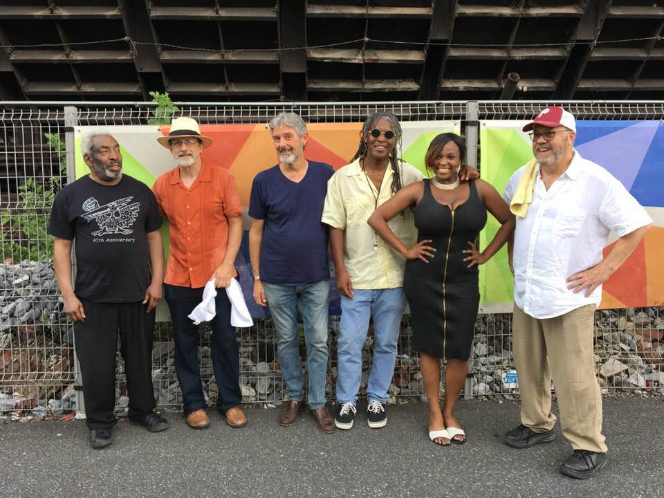 Members of Philly Gumbo pose for a photo.