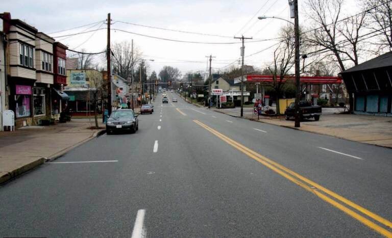 A view of Bethlehem Pike