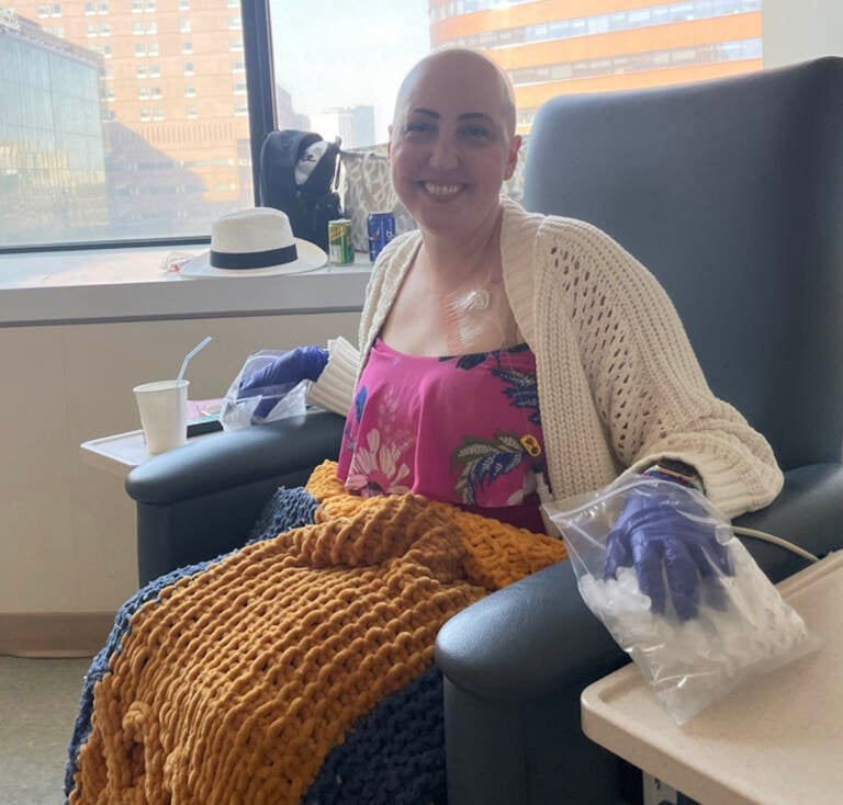 Mairead McInerney endured an arduous chemotherapy plan after ongoing drug shortages affected her treatment protocol. (Courtesy of Mairead McInerney)