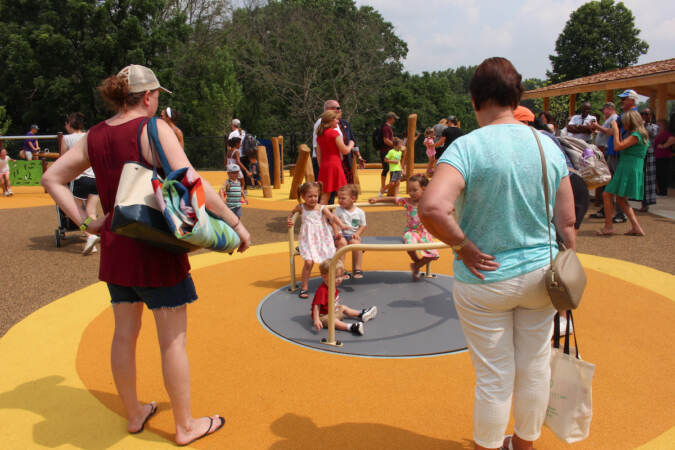 Rose Tree Park Opens Inclusive Playground In Delaware County - WHYY