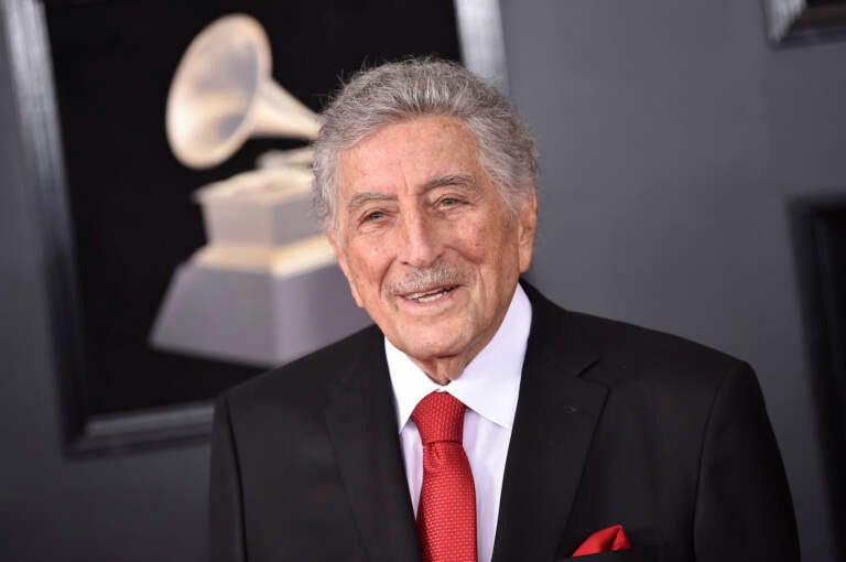 Tony Bennett at the 60th annual Grammy Awards at Madison Square Garden on Sunday, Jan. 28, 2018, in New York.