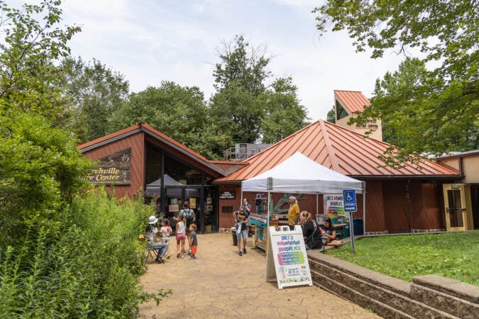 The Churchville Nature Center in Bucks County, Pa. (Kimberly Paynter/WHYY)