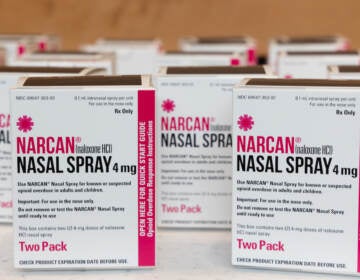 boxes of Narcan