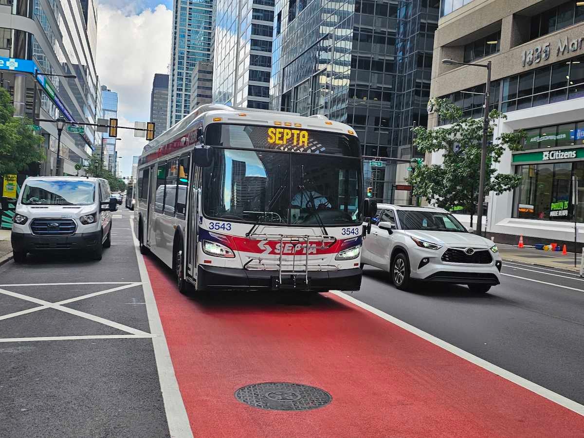 More red bus lanes coming to Philly streets after initial success WHYY